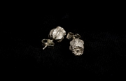 poppy studs earrings