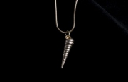 cone shell snake chain